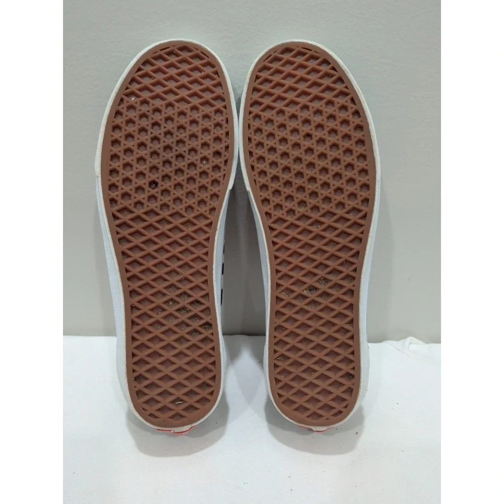 Vans Men's Style 36 Size M 10.5 W 12  Swirl Black Fiery Coral 721454